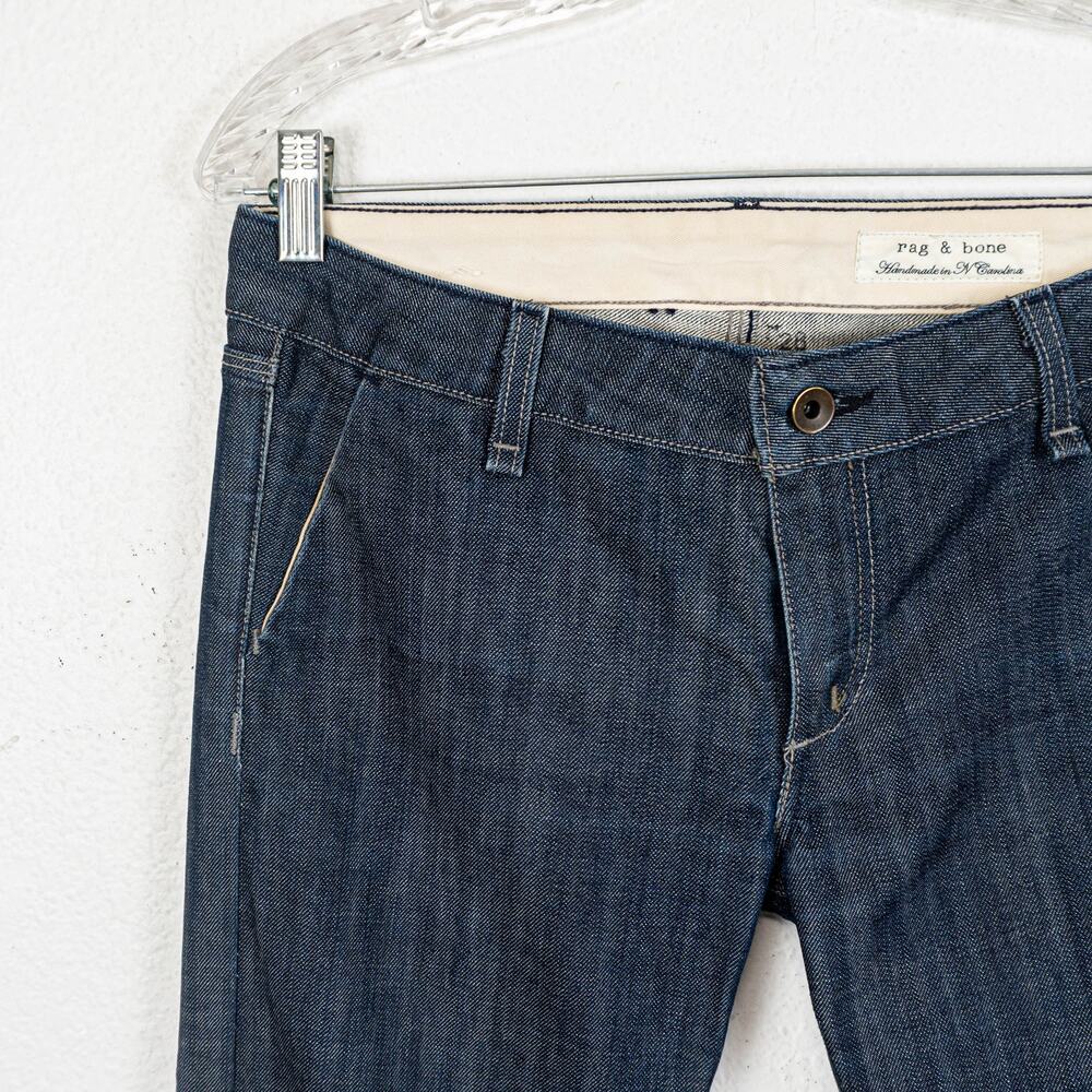 Rag & Bone NY Handmade Y2K Low Rise Denim Jeans size 28 - Picture 10 of 12